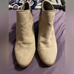 Circus Sam Edelman Phoenix Tan Suede Chelsea Boots Booties Sz 8.5 Western Basic‎